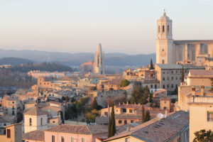 Girona at sunrise